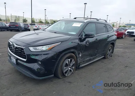 2020 Toyota Highlander Xle from USA, damaged, VIN 5TDHZRBH6LS501945